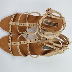 INC International Concepts ankle strap sandals 8M